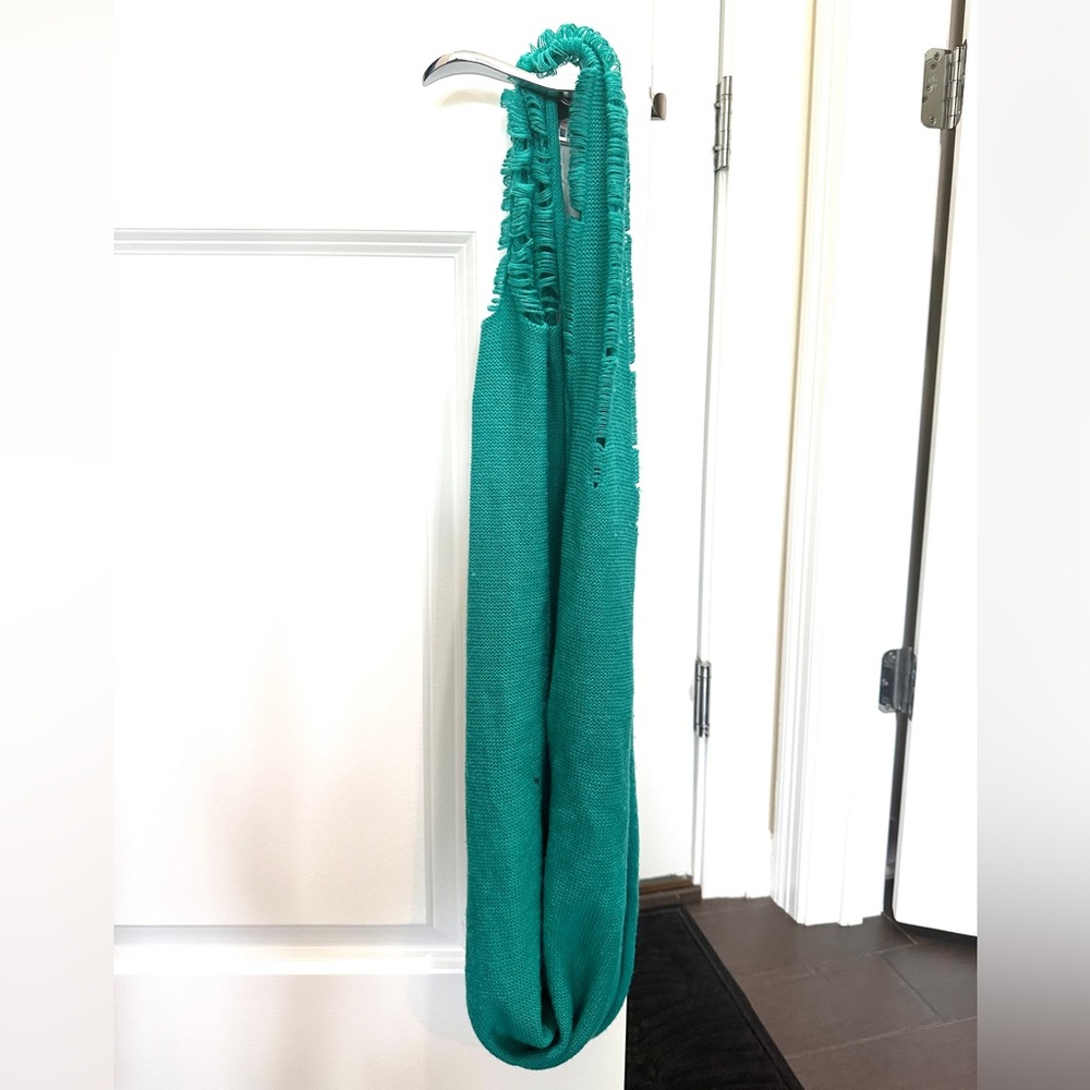 Steve Madden Teal Infinity Scarf